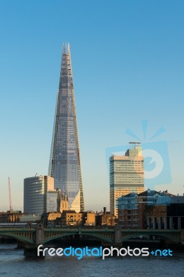 The Shard In London Stock Photo