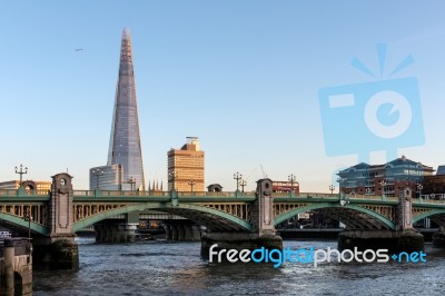 The Shard In London Stock Photo