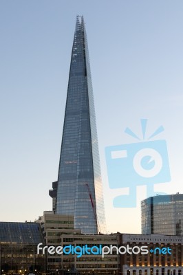 The Shard In London Stock Photo