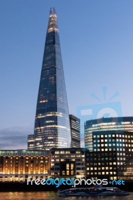 The Shard In London Stock Photo