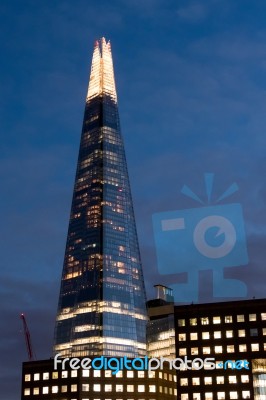 The Shard In London Stock Photo