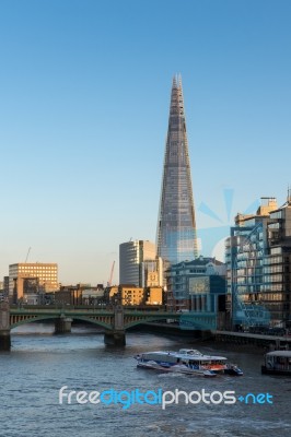 The Shard In London Stock Photo