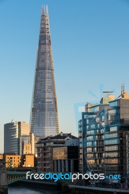 The Shard In London Stock Photo