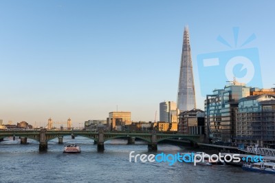 The Shard In London Stock Photo