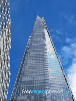 The Shard In London Stock Photo