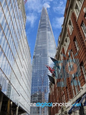 The Shard In London Stock Photo