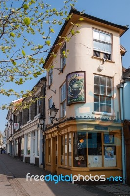 The Smallest Pub In Britain Stock Photo