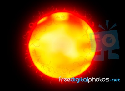 The Sun Stock Image