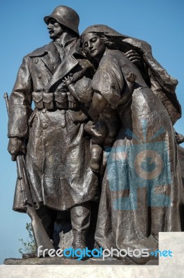 The Tisza Statue In Budapest Stock Photo