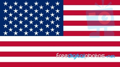 The USA Nation Flag Stock Image