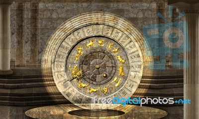 The Vault Of Time Stock Photo