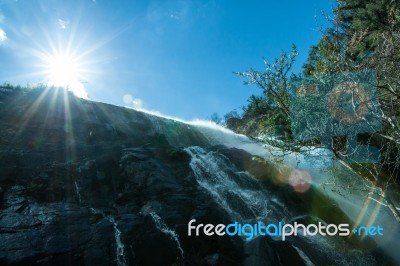 The Waterfall Stock Photo