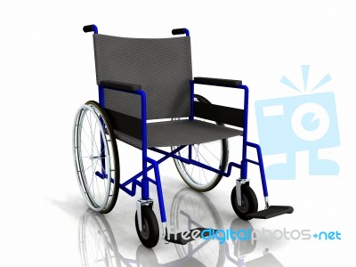 The Wheelchair Stock Image