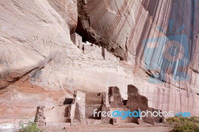 The White House Canyon De Chelly Stock Photo