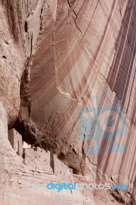 The White House Canyon De Chelly Stock Photo