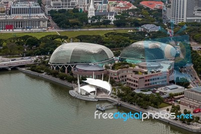 Theatres On The Bay Stock Photo