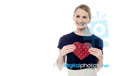 This Is For My Valentine Gift ! Stock Photo