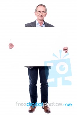 This Is New Ad Board! Stock Photo