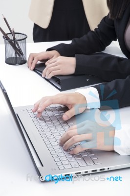 Three Asian Business Stock Photo