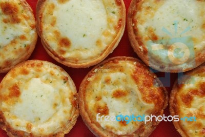 Three Cheese Piccolinis Starter Stock Photo