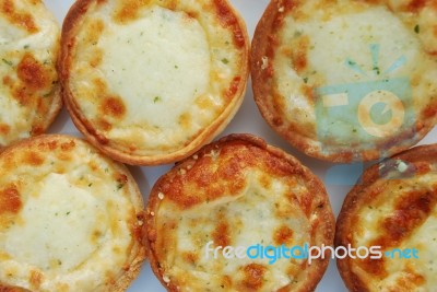 Three Cheese Piccolinis Starter Stock Photo