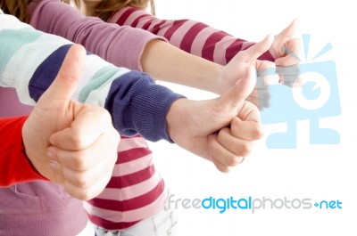 Thumb Up Hands Stock Photo