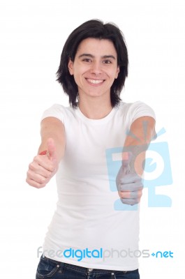 Thumbs Up Stock Photo