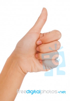 Thumbs Up Stock Photo