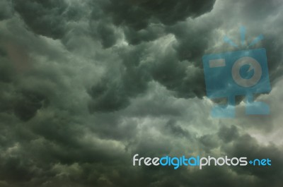 Thunderstorm Stock Photo