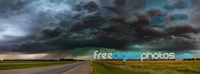 Thunderstorm Clouds Stock Photo