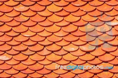 Tile Of Clay Stock Photo