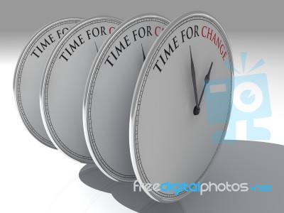 Time For Change Stock Image