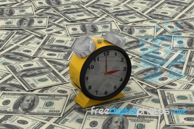 Time Is Money Stock Image