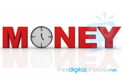 Time Is Money Stock Image