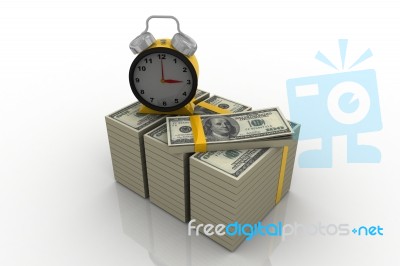 Time Is Money Concept Stock Image