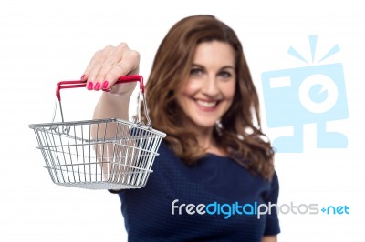 Time To Shop, Enjoy The Discounts Stock Photo