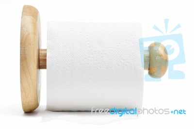 Tissue Roll Stock Photo