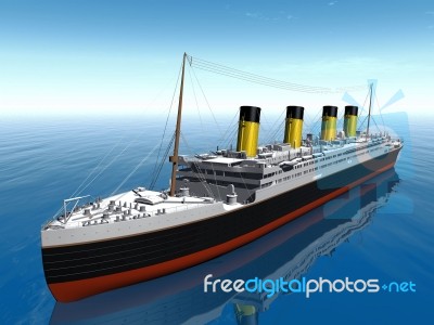 Titanic Stock Image