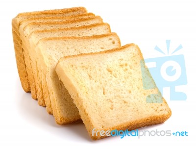 Toasts Isolated Stock Photo