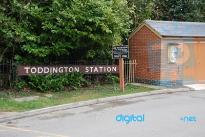 Toddington Railway Station Stock Photo