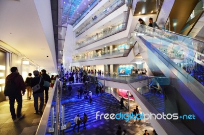 Tokyo - Nov 24: People Shopping In Omotesando Hills On November Stock Photo