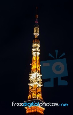 Tokyo Tower Stock Photo