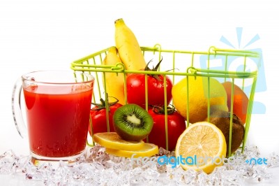 Tomato Juice Stock Photo