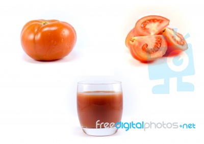 Tomato Juice Stock Photo