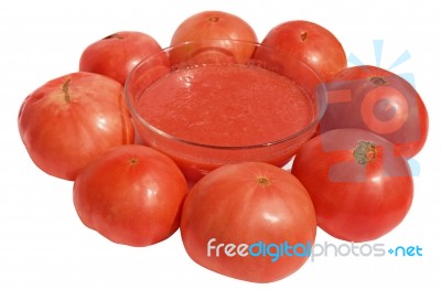 Tomato Sauce Stock Photo