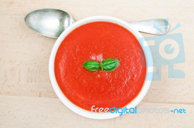 Tomato Soup Stock Photo