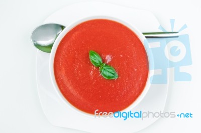 Tomato Soup Stock Photo