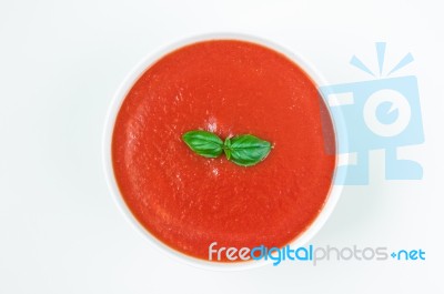 Tomato Soup Stock Photo