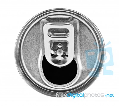 Top Of Can Stock Photo