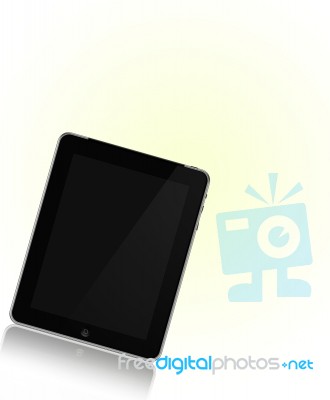 Touch Pad Pc Stock Image